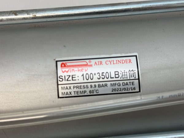 Win-Key 100*350LB Air Cylinder 100-350LB 9.9bar