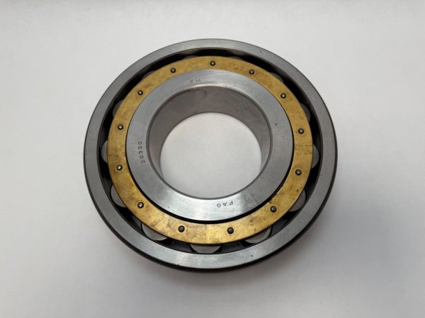 Barrel Roller Bearing (Spherical) – Tapered Bore, 100 mm ID, 215 mm OD, 47 mm Width, Open.