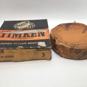 Tapered Roller Bearing Cone - 5.2500 in Bore, 1.8125 in Cone Width, class 3, Case-Hardened Steel with keyway.