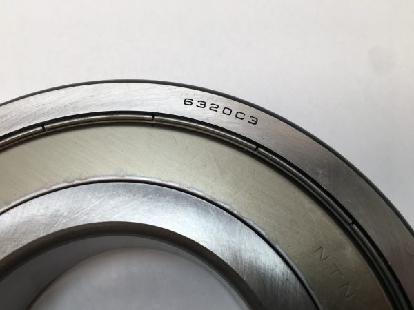 Deep Groove Ball Bearing – Straight Bore, 100 mm ID, 215 mm OD, 47 mm Width, Single Shield, C3 Internal Clearance.