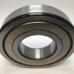 Deep Groove Ball Bearing – Straight Bore, 100 mm ID, 215 mm OD, 47 mm Width, Single Shield, C3 Internal Clearance.