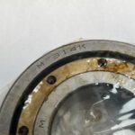 Deep Groove Ball Bearing – Straight Bore, 70 mm ID, 150 mm OD, 35 mm Width, Open, Machined Bronze Cage.