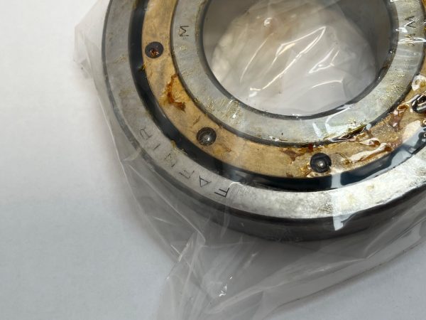 Deep Groove Ball Bearing – Straight Bore, 70 mm ID, 150 mm OD, 35 mm Width, Open, Machined Bronze Cage.