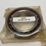 Angular contact bearing – 80 mm ID, 125 mm OD, 22 mm Width, Open, 15°, Light preload.
