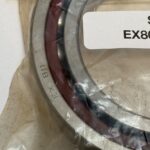 Angular contact bearing – 80 mm ID, 125 mm OD, 22 mm Width, Open, 15°, Light preload.