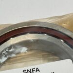Angular contact bearing – 80 mm ID, 125 mm OD, 22 mm Width, Open, 15°, Light preload.