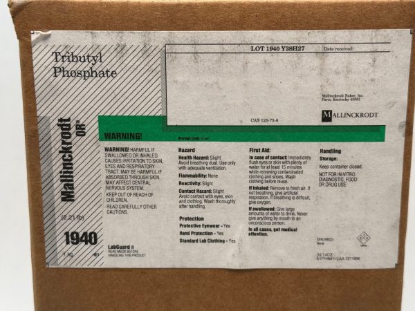 Mallinckrodt 1KG Tributyl Phosphate TBP