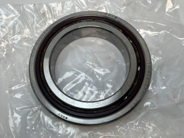 Angular Contact Ball Bearing – Straight Bore, 90 mm ID, 140 mm OD, 24 mm Width, Open, 15° Contact Angle, Medium Preload.