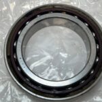 Angular Contact Ball Bearing – Straight Bore, 90 mm ID, 140 mm OD, 24 mm Width, Open, 15° Contact Angle, Medium Preload.