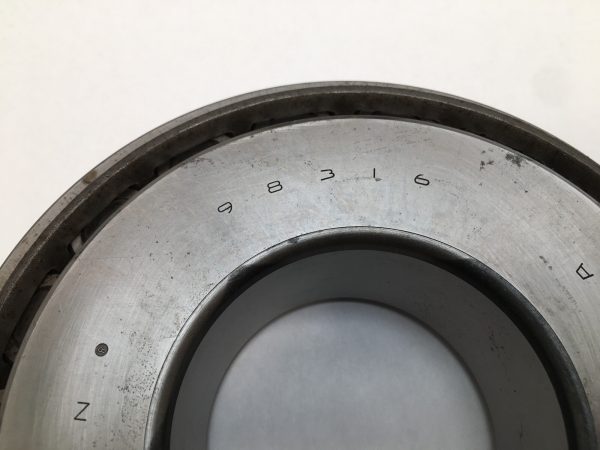 Taper Roller Bearing Set – 3.1496 in Bore, 7.8740 in Cup Outer Diameter, 1.3752 in Cup Width, 1.9374 in Cone Width, class 2, Case-Carburized Steel.