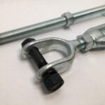 040A01202 M20 Swivel Connector & Tensioner 100mm Mounting C-C M20 Thread