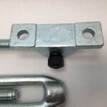 040A01202 M20 Swivel Connector & Tensioner 100mm Mounting C-C M20 Thread