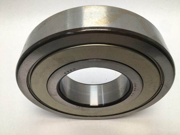 Deep Groove Ball Bearing – Straight Bore, 100 mm ID, 215 mm OD, 47 mm Width, Double Shield.