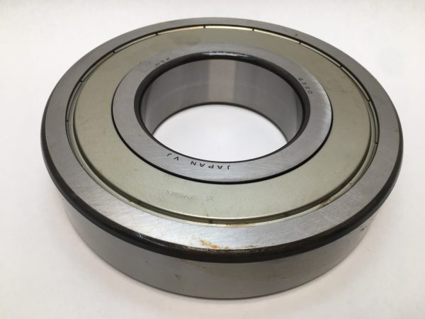 Deep Groove Ball Bearing – Straight Bore, 100 mm ID, 215 mm OD, 47 mm Width, Double Shield.