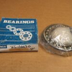 Self Aligning Ball Bearing – Tapered Bore, 80 mm ID, 140 mm OD, 26 mm Width, Open.