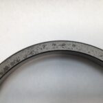 Taper Roller Bearing Cup – 8.125 in OD, 1.375 in Width, Flanged, Case Carburized Steel.