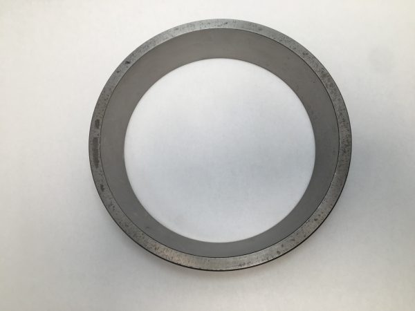Taper Roller Bearing Cup – 8.125 in OD, 1.375 in Width, Flanged, Case Carburized Steel.