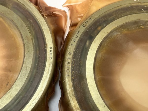 Angular Contact Ball Bearing – 90 mm ID, 140 mm OD, 24 mm Width, Open, 15°, Medium Preload.