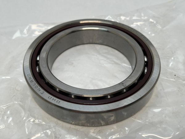 Angular Contact Ball Bearing – 85 mm ID, 130 mm OD, 22 mm Width, Open, 15° Contact Angle, Light Preload.
