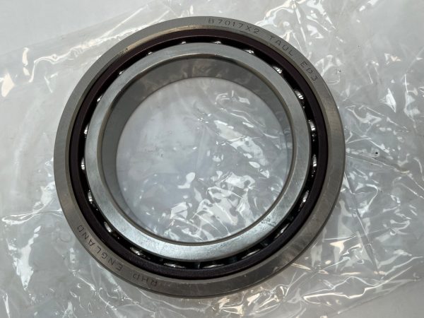 Angular Contact Ball Bearing – 85 mm ID, 130 mm OD, 22 mm Width, Open, 15° Contact Angle, Light Preload.