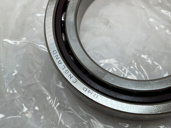 Angular Contact Ball Bearing – 85 mm ID, 130 mm OD, 22 mm Width, Open, 15° Contact Angle, Light Preload.