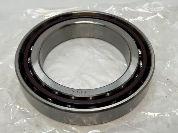Angular Contact Ball Bearing – 85 mm ID, 130 mm OD, 22 mm Width, Open, 15° Contact Angle, Light Preload.