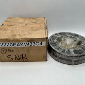 Spherical Roller Bearing - Tapered Bore, 100 mm ID, 180 mm OD, 46 mm Width, Open, C4 Internal Clearance.