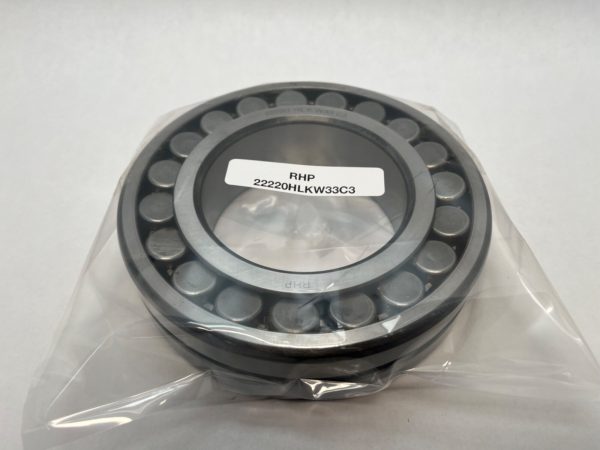 Spherical Roller Bearing – Tapered Bore, 100 mm ID, 180 mm OD, 46 mm Width, Open, C3 Internal Clearance.