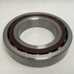 Angular Contact Ball Bearing – Straight Bore, 85 mm ID, 150 mm OD, 28 mm Width, Open, 15° Contact Angle.