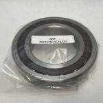 Angular Contact Ball Bearing – Straight Bore, 85 mm ID, 150 mm OD, 28 mm Width, Open, 15° Contact Angle.
