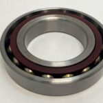 Angular Contact Ball Bearing – Straight Bore, 85 mm ID, 150 mm OD, 28 mm Width, Open, 15° Contact Angle.