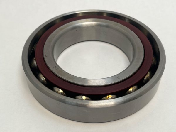 Angular Contact Ball Bearing – Straight Bore, 85 mm ID, 150 mm OD, 28 mm Width, Open, 15° Contact Angle.