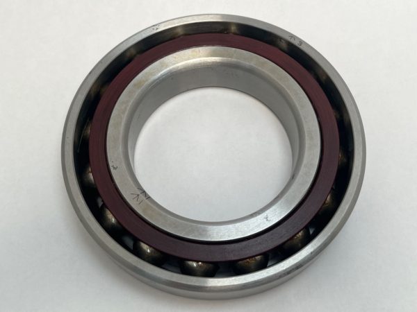 Angular Contact Ball Bearing – Straight Bore, 85 mm ID, 150 mm OD, 28 mm Width, Open, 15° Contact Angle.
