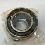 Angular Contact Ball Bearing – 55 mm ID, 100 mm OD, 21 mm Width, Open, 25°, Light preload.