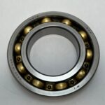 Deep Groove Ball Bearing – Straight Bore, 90 mm ID, 160 mm OD, 30 mm Width, Open, Pressed Brass Cage.