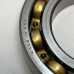 Deep Groove Ball Bearing – Straight Bore, 90 mm ID, 160 mm OD, 30 mm Width, Open, Pressed Brass Cage.