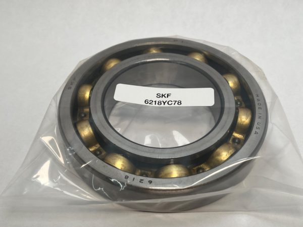 Deep Groove Ball Bearing – Straight Bore, 90 mm ID, 160 mm OD, 30 mm Width, Open, Pressed Brass Cage.
