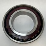 Angular Contact Ball Bearing – Straight Bore, 100 mm ID, 180 mm OD, 34 mm Width, Open, 15° Contact Angle.