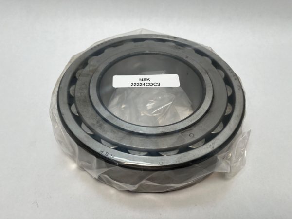 Spherical Roller Bearing – Straight Bore, 120 mm ID, 215 mm OD, 58 mm Width, Open, C3 Internal Clearance.
