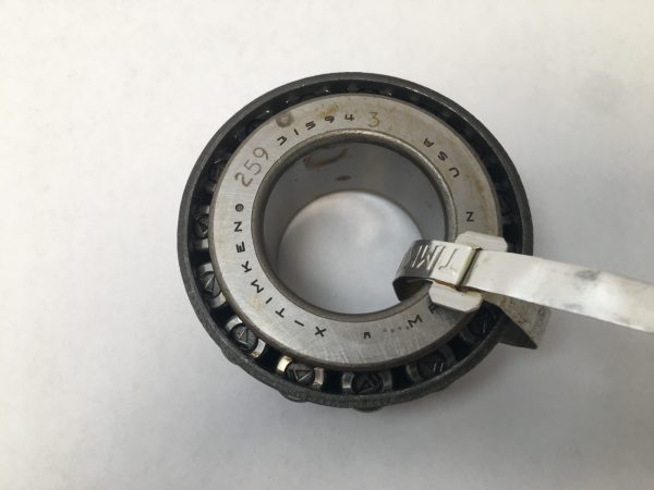 Tapered Roller Bearing Cone – 1.3750 Bore, 1.1563 Cone Width, class 3, Case-Hardened Steel