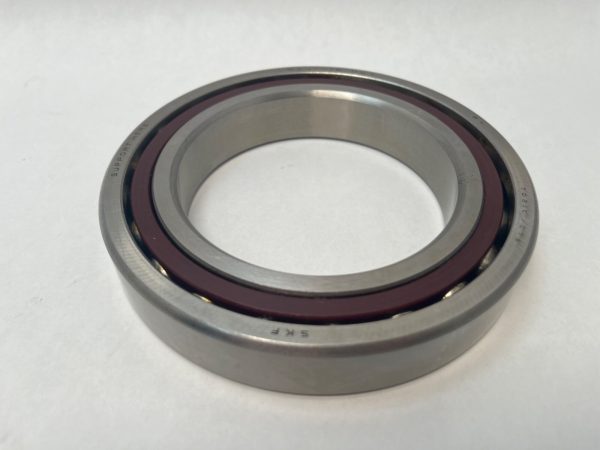 Angular Contact Ball Bearing – Straight Bore, 105 mm ID, 160 mm OD, 26 mm Width, Open, 15° Contact Angle.