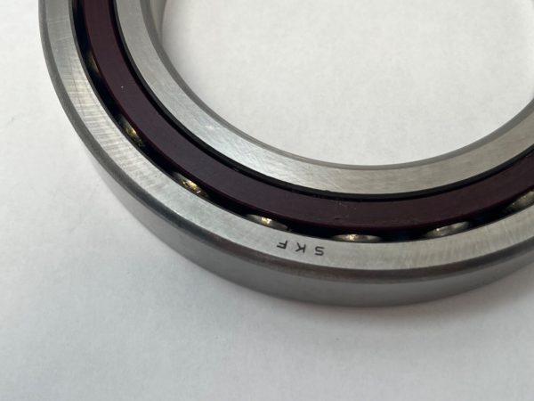 Angular Contact Ball Bearing – Straight Bore, 105 mm ID, 160 mm OD, 26 mm Width, Open, 15° Contact Angle.