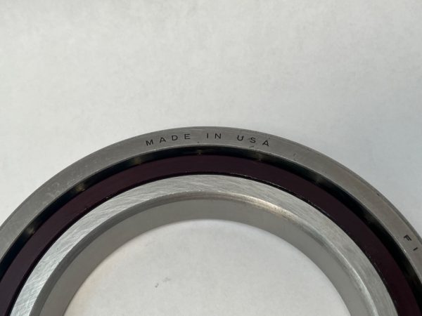 Angular Contact Ball Bearing – Straight Bore, 105 mm ID, 160 mm OD, 26 mm Width, Open, 15° Contact Angle.