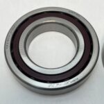 Angular Contact Ball Bearing – 65 mm ID, 120 mm OD, 69 mm Width, Open, 15°.