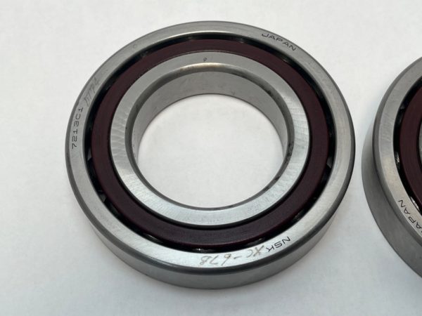 Angular Contact Ball Bearing – 65 mm ID, 120 mm OD, 69 mm Width, Open, 15°.