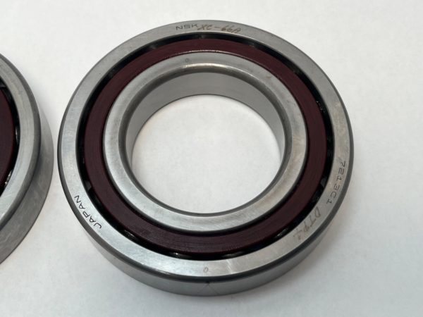 Angular Contact Ball Bearing – 65 mm ID, 120 mm OD, 69 mm Width, Open, 15°.