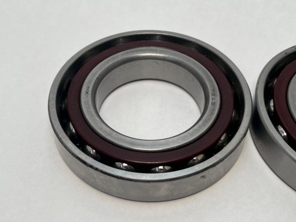 Angular Contact Ball Bearing – 65 mm ID, 120 mm OD, 69 mm Width, Open, 15°.