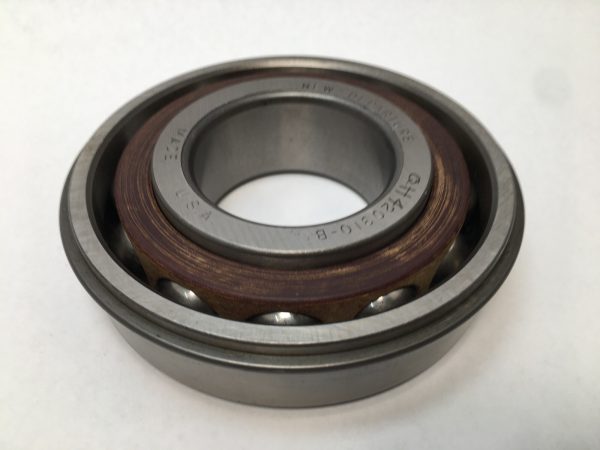 Angular Contact Ball Bearing – Straight Bore, 50 mm ID, 110 mm OD, 27 mm Width, Open.