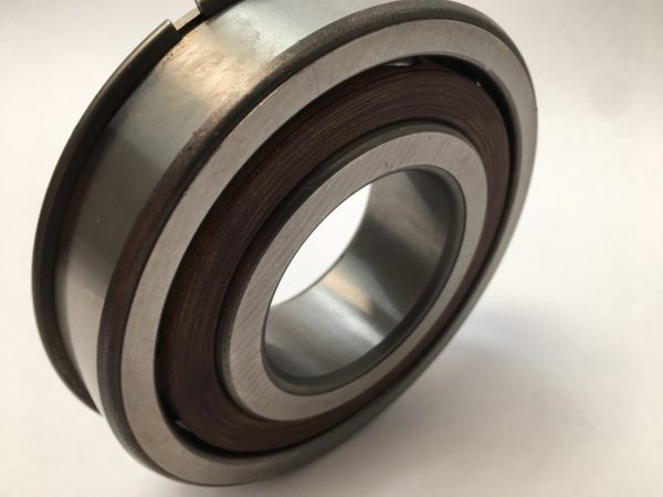 Angular Contact Ball Bearing – Straight Bore, 50 mm ID, 110 mm OD, 27 mm Width, Open.