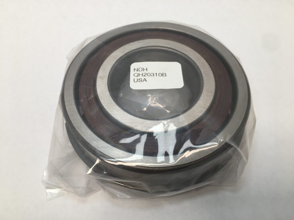 Angular Contact Ball Bearing – Straight Bore, 50 mm ID, 110 mm OD, 27 mm Width, Open.